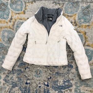 Gently Loved Northface Holladown 550 Sustainable Down CROP JACKET WOMENS SIZE M